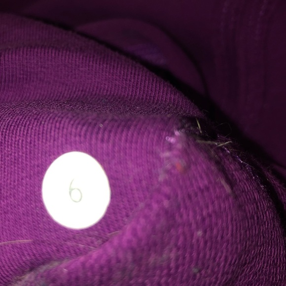 Purple Lululemon Full-Zip Hooded Sweater - Picture 7 of 7